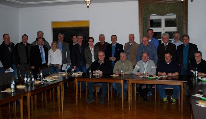 Zum Treffen mit Bürgermeister Klaus Krützen kamen zahlreiche Vertreter der Grevenbroicher Vereine.